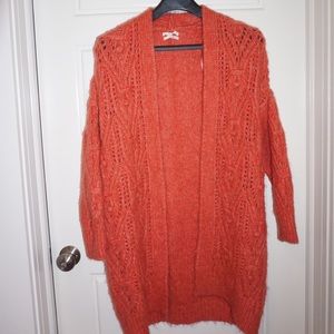 Anthropologie. Ridiculously soft long knit cardigan.